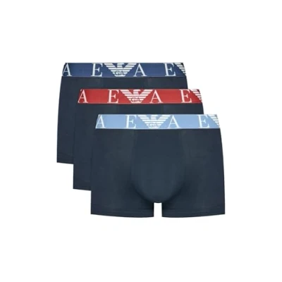 Abbildung von Emporio Armani 3PACK Panties, Herren, Größe: Large, Marine