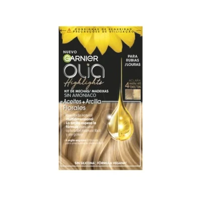 Abbildung von Garnier Olia Highlights Permanente Färbung ohne Ammoniak mit natürlichen Blumenölen, Blond