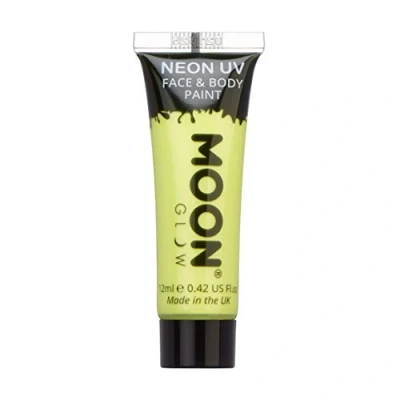 Abbildung von Moon Glow Pastell Neon UV Körperfarben Bodypaint 12ml Gelb