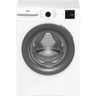 Abbildung von Beko BM3WFU4941W1, Waschmaschine, 9 kg, Frontlader, Restzeitanzeige, Waschvollautomat, 1400 U/min, SteamCure Dampffunktion, allergikergeeignet, Weiß