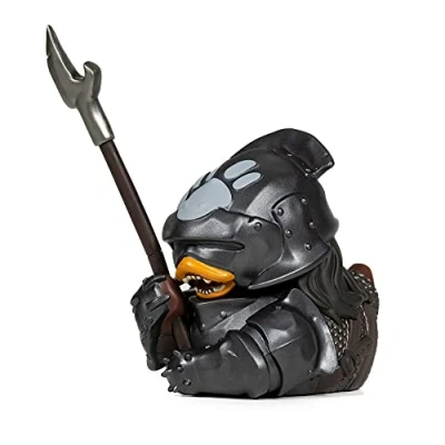 Abbildung von TUBBZ Box Ausgabe Uruk Hai Sammler Vinyl Gummiente Figur Offizielles der Herr Ringe Merchandise Fernsehen, Filme &amp; Videospiele