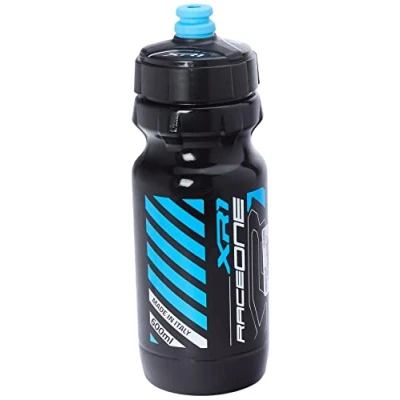 Abbildung von Raceone Radfahren Trinkflasche, Schwarz/Blau, 600 ml