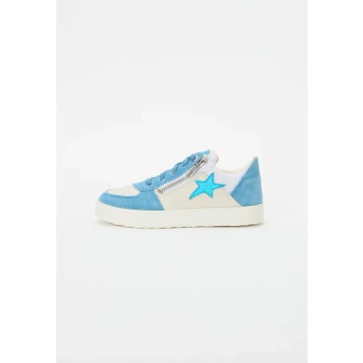 Abbildung von Superfit Stella Unisex Sneaker low für Kinder, Größe: 31, Hellblau/weiß Schuhe
