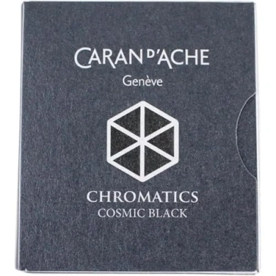 Abbildung von Caran d&#039;Ache 8021.009 Tintenpatrone Cosmic Black 6 Stück