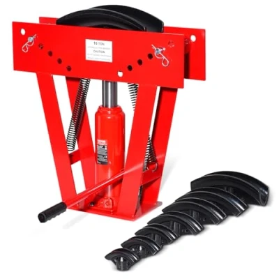 Abbildung von VEVOR Rohrbiegemaschine hydraulisch 16T Rohrbiegegerät Rohrbieger Biegemaschine