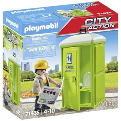 Abbildung von Playmobil® Spielbausteine PLAYMOBIL ® 71435 Mobile Toilette