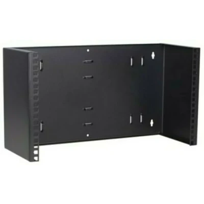 Abbildung von DSIT 6 HE 19 Zoll Montagerahmen für Wandbefestigungen ohne Schaniere 180mm Tief Schwarz