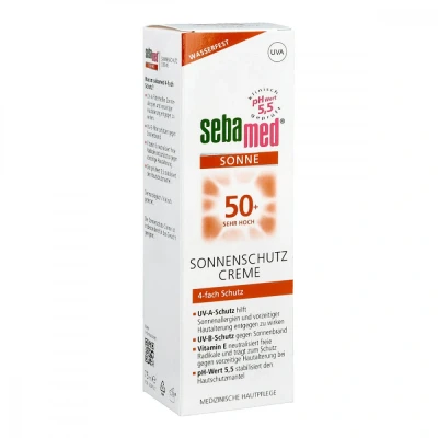 Abbildung von Sebamed Sonnenschutz Creme Lsf 50+