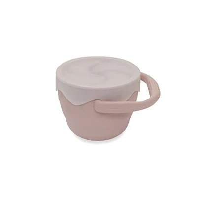 Abbildung von Interbaby Rosa Snackhalter aus Silikon