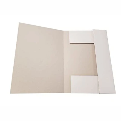 Abbildung von Herlitz® Dokumentenmappe A4 mit Rundumgummi Zeichnung Ordner Organizer Schutz Praktisches Etikett Universal Für Büro Schulschule Weiß