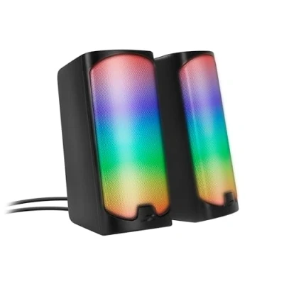 Abbildung von Speedlink TOKEN RGB Gaming Stereo Speaker, schwarz