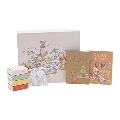 Abbildung von Disney Winnie The Pooh Keepsake Box with 12 X Milestone Cards