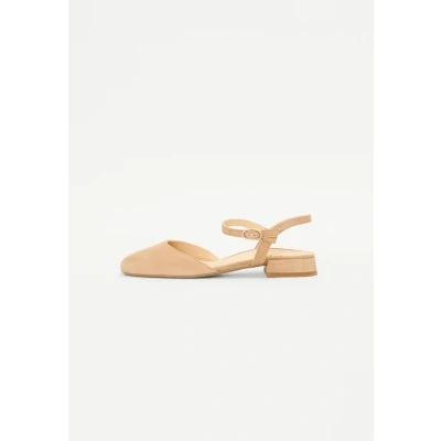 Abbildung von Paul Green Riemchenballerina, Damen, Größe: 40.5, Sand Schuhe