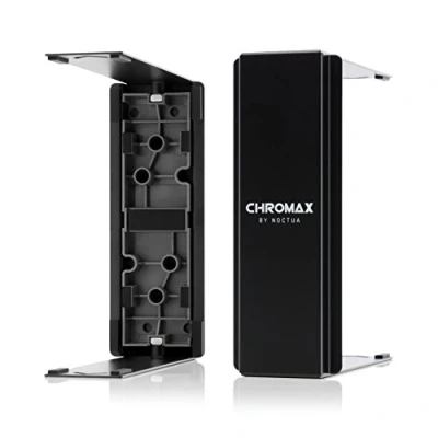 Abbildung von Noctua NA HC2 chromax.black, Kühler Abdeckung für NH U12S, U12S TR4 SP3, DX 3647 &amp; SE AM4 (Schwarz)