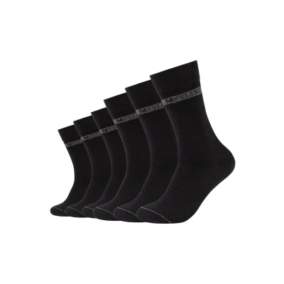 Abbildung von Mustang 6 PACK Socken, Herren, Größe: 47 49, Black