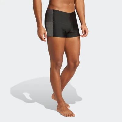 Abbildung von Colorblock Swim Boxer Badehose
