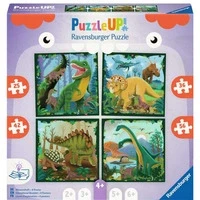 Abbildung von Ravensburger Puzzle PuzzleUP!, Dinosaurier, 159 Puzzleteile, Made in Europe