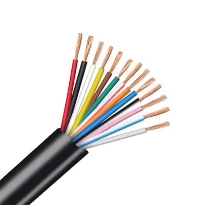 Abbildung von AOHEWEI 13 adriges Kabel für Anhänger 10m Abschleppseil Anhängerkabel schwarz Wohnwagen LKW Industrie
