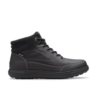 Abbildung von Clarks Schnürstiefelette, Herren, Größe: 42.5, Black warmlined leather Schuhe