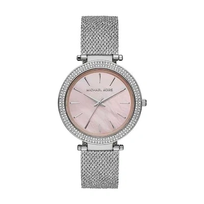 Abbildung von Michael Kors MK4518 Uhr Damenuhr Edelstahl 5 bar Analog Silber