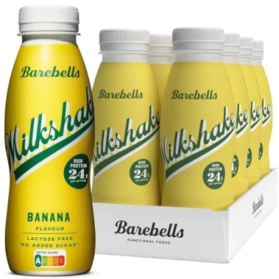Abbildung von Barebells Protein Milkshake Banana, 8er Pack (EINWEG) zzgl. Pfand