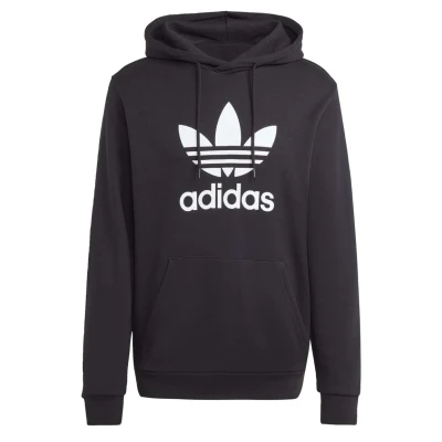 Abbildung von adidas Originals Trefoil Hoody Kapuzenpullover, Herren, Größe: Medium, Black