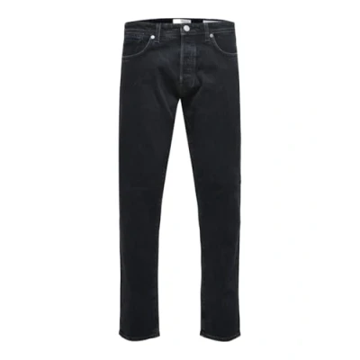 Abbildung von Selected Homme KOBE Jeans Relaxed Fit, Herren, Größe: 38x32, Black denim
