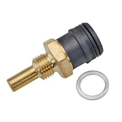 Abbildung von MEYLE 014 800 0086 Kühlmitteltemperatursensor ORIGINAL Quality schwarz mit Dichtring MERCEDES BENZ: C Klasse Limousine, W124 Limousine
