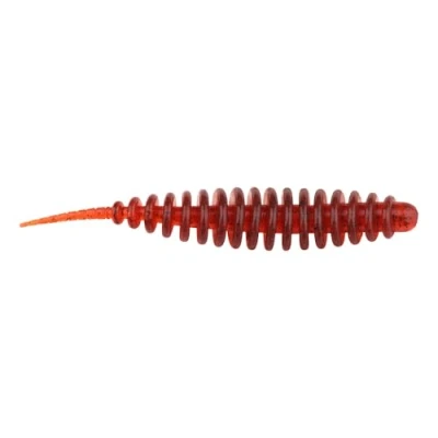 Abbildung von Spro Kunstköder, Trout Master Worm 6,5cm 8 Pcs. Red Oil Gummiköder