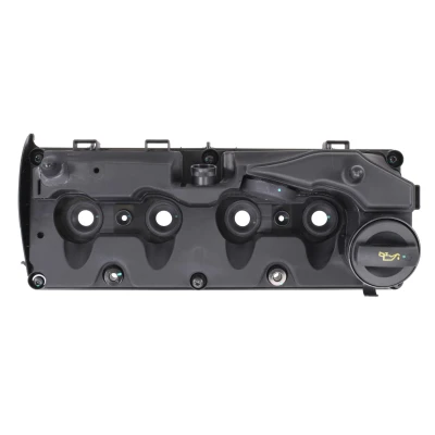 Abbildung von VAICO V10 6511 Zylinderkopfhaube mit Ventildeckeldichtung Schrauben, Entlüfterventil AUDI: A4 B8 Allroad, Q5, Avant