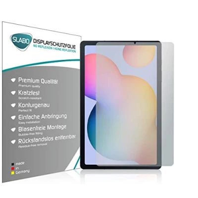 Abbildung von Slabo 2 x Displayschutzfolie für Samsung Galaxy Tab S6 Lite Displayschutz Schutzfolie Folie No Reflexion Keine Reflektion MATT