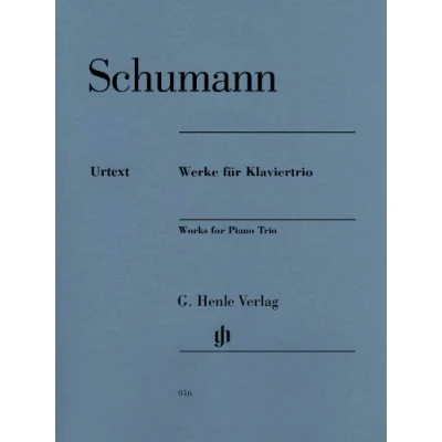 Abbildung von Werke für Klaviertrio: Besetzung: Klaviertrios (G. Henle Urtext Ausgabe)