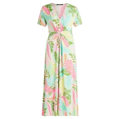 Abbildung von Betty Barclay MIDI MIT Raffung Jerseykleid, Damen, Größe: 42, Rosé green