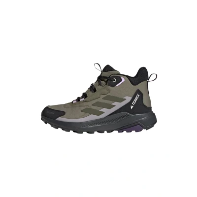 Abbildung von adidas Damen Terrex Anylander Mid RAIN.RDY Hiking Shoes Schuhe zum Wandern, Olive Strata/Night Cargo/Core Black, 38 2/3 EU
