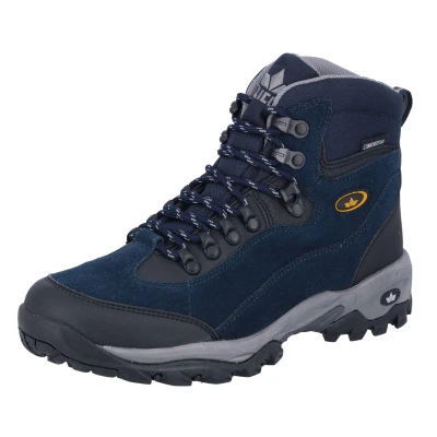 Abbildung von Lico Milan Herren Cross Laufschuh, marine/grau/gelb, 42 EU