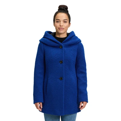 Abbildung von Amber &amp; June Kurzmantel, Damen, Größe: 38, Bright blue melange