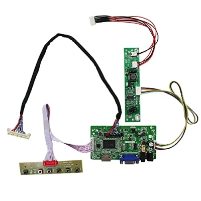 Abbildung von VSDISPLAY HD MI VGA LCD Controller Treiberplatine für 54,6 cm (21,5 Zoll) LM215WF3 SDA1 1920 x 1080 30P EDP Bildschirm Monitor