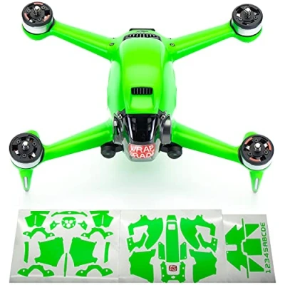 Abbildung von WRAPGRADE Skin Kompatibel mit DJI FPV (NEON Green)