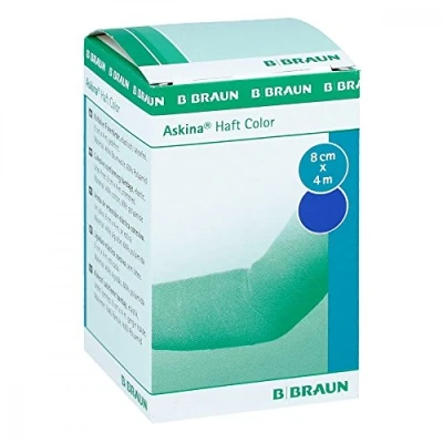 Abbildung von Askina Haftbinde Color 8cmx4m blau