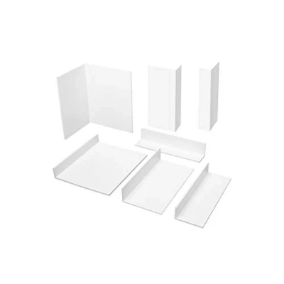 Abbildung von 2 Meter Eckprofile Winkel ungleichschenklig Auswahl 3 4mm PVC HJ 364