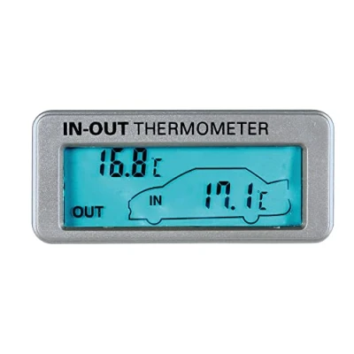 Abbildung von Lampa 86316 Innen /Außenthermometer für 12/24V, blau beleuchtet
