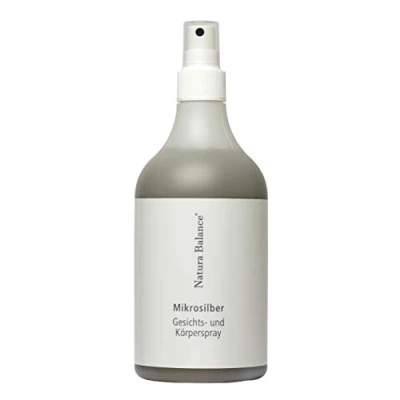 Abbildung von 500ml Microsilber Gesichts und Körperspray Spray Microsilver Mikrosilber Silberspray BG Aftersun Sonnenbrand Silbercreme vegan