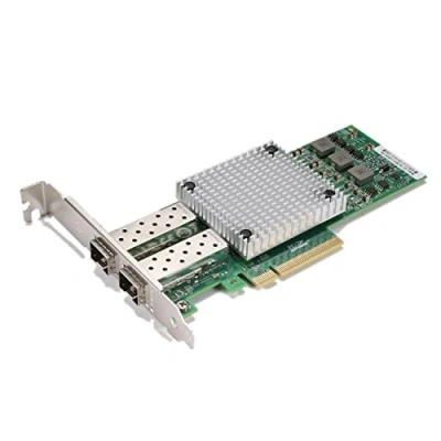 Abbildung von 10Gb SFP+ Ethernet Network Card, Dual Port NIC with Broadcom BCM57810S Chip, PCI Express LAN Adapter Support Windows Server/Windows/Linux/VMware