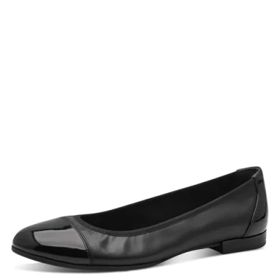 Abbildung von Tamaris Klassischer Ballerina, Damen, Größe: 38, Black Schuhe