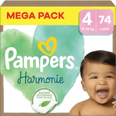 Abbildung von Pampers Harmonie 80 Windeln, Größe 4 (9 14 kg)