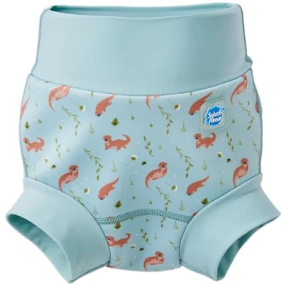 Abbildung von Splash About Unisex Baby Happy and Toddler Swim Nappy, Playful Otters, 12 24 Monate