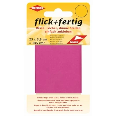 Abbildung von Kleiber flick und fertig, selbstklebender Flicken, Risse, Löcher, dünne Stellen einfach zukleben, Nylon zuschneidbar, (25 x 5,8 cm)