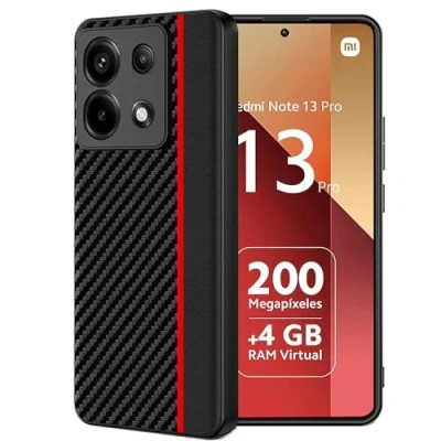 Abbildung von FDHYFGDY Schutzhülle für Xiaomi Redmi Note 13 Pro 4G/Poco M6 4G Hülle, hochwertiger Kameraschutz, stoßfest, Kratzfest Case, Handyhülle Ultra dünn Cover