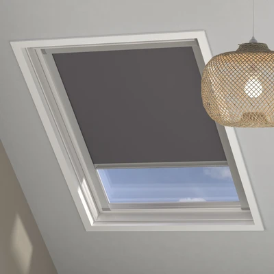 Abbildung von my home Dachfensterrollo &quot;Sky Rollo&quot;, verdunkelnd, energiesparend, mit Bohren, in Führungsschienen, Dachfenster Rollo Kassette und Seitenprofilen