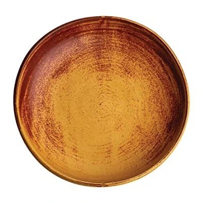 Abbildung von Olympia FA313 Canvas Schale mit Hohem Rand, Siena Rost, 23cm, 6 Stück